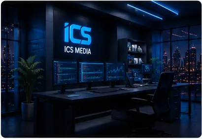 ICS Media brand environment