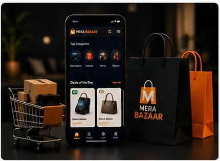 Mera Bazaar brand environment