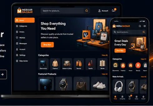 Mera Bazaar public platform presentation